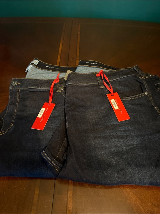 Molly & Isadora Denim - Women’s Dark Blue Jeans - Classic Straight Fit